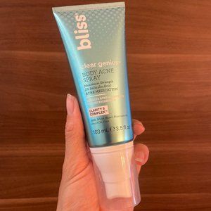 NWT Bliss Clear Genius Body Acne Spray